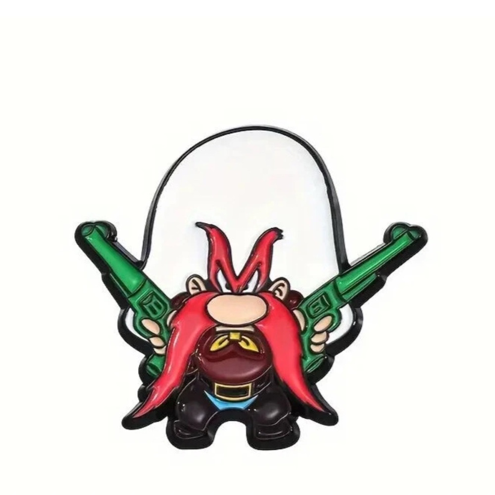 YOSEMITE SAM Looney Tunes Enamel Pin